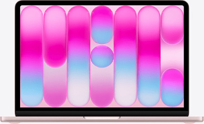 Apple MHFH4HN-A MacBook Neo 6 Core CPU A18 Pro 13 inch 256GB 8GB RAM Blush (195950853612) - Indian Spec