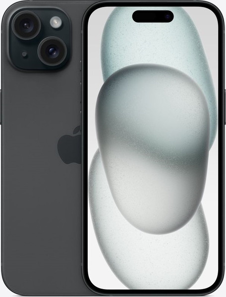 Apple iPhone 15 128GB Black (A3090) (195949035937) - Indian Spec