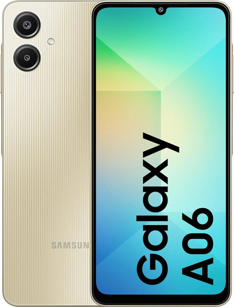 Samsung A065F-DS Galaxy A06 Dual LTE 64GB 4GB RAM Gold (8806095748153) - Africa Spec