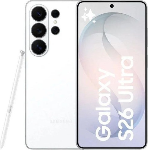 Samsung S948B-DS Galaxy S26 Ultra Dual 5G 256GB 12GB RAM White (8806097826927) - EU Spec