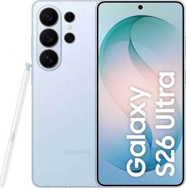 Samsung S948B-DS Galaxy S26 Ultra Dual 5G 256GB 12GB RAM Sky Blue (8806097826781) - EU Spec