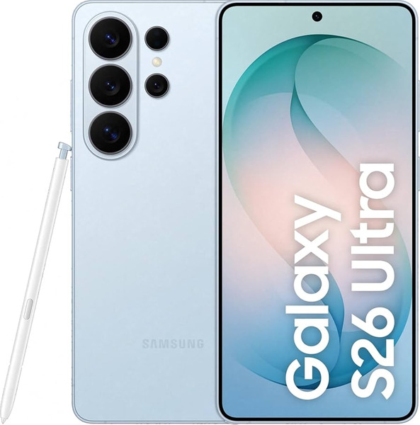 Samsung S948B-DS Galaxy S26 Ultra Dual 5G 512GB 12GB RAM Sky Blue (8806097826705) - EU Spec