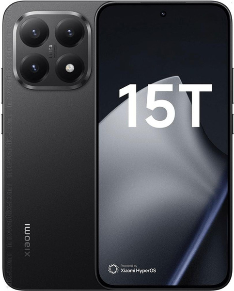 Xiaomi 15T Dual 5G 256GB 12GB RAM Black (6932554448875) - Global spec
