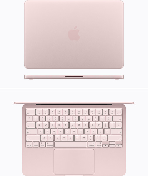 Apple MHFJ4HN-A MacBook Neo 6 Core CPU A18 Pro 13 inch 512GB 8GB RAM Rose (195950854084) - Indian Spec