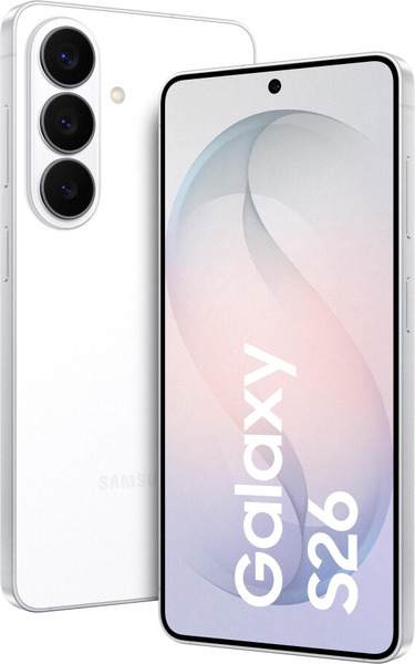 Samsung S942B-DS Galaxy S26 Dual 5G 256GB 12GB RAM White (8806097827764) - EU Spec