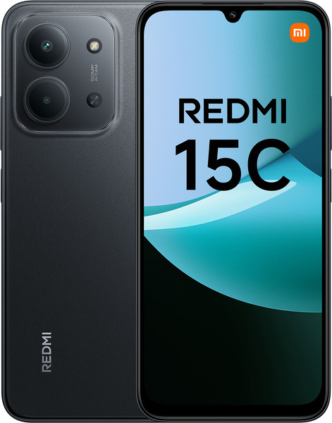 Xiaomi Redmi 15C Dual LTE 128GB 4GB RAM Midnight Black (NFC) (6932554444860) - Global spec
