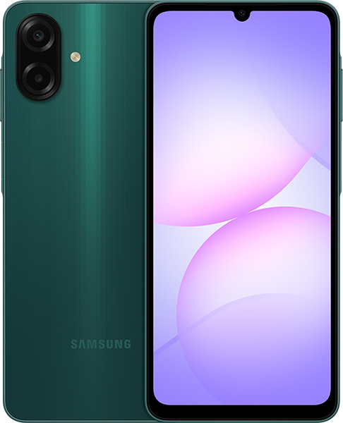 Samsung A075F-DS Galaxy A07 Dual LTE 64GB 4GB RAM Green (8806097654315) - Arab Spec