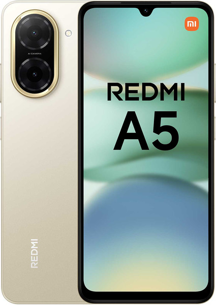 Xiaomi Redmi A5 Dual LTE 128GB 4GB RAM Sandy Gold (6932554425548) - Global spec
