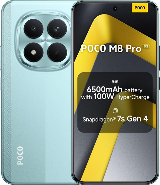 Xiaomi Poco M8 Pro Dual 5G 256GB 8GB RAM Green (6932554481131) - Global spec