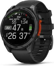Garmin Fenix 8 47mm AMOLED Slate Gray with Black strap (753759338060) - EU Spec