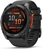 Garmin Fenix 8 51 mm AMOLED Slate Gray with Black strap (753759338152) - EU Spec
