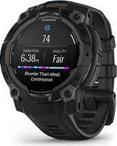 Garmin Instinct 3 45mm AMOLED Black (753759339487) - EU Spec
