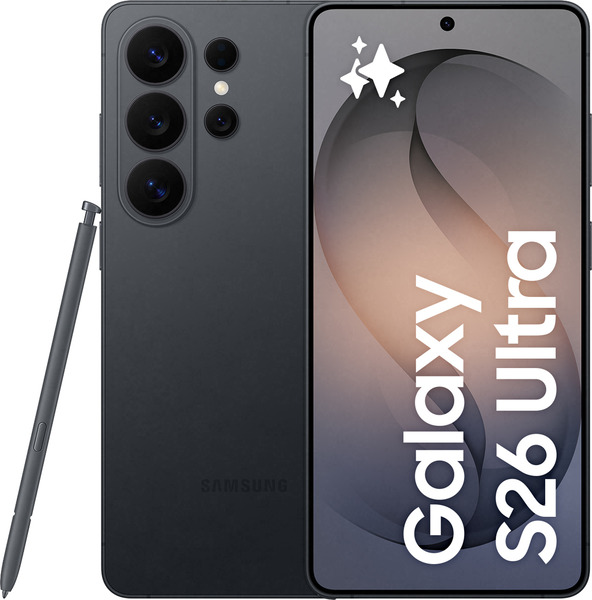 Samsung S948B-DS Galaxy S26 Ultra Dual 5G 512GB 12GB RAM Black (8806097827177) - EU Spec