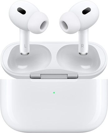 Apple MTJV3HN-A Airpods Pro (2nd generation) with Magsafe charging case USB-C White (195949052521) - Indian Spec