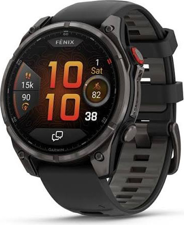 Garmin Fenix 8 Pro 47 mm AMOLED Sapphire with Titanium Graphite strap (753759350949) - EU Spec