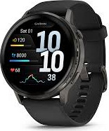 Garmin Venu 4 45mm Black Slate (753759342876) - EU Spec