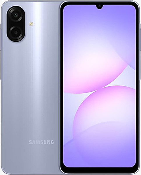 Samsung A075F-DS Galaxy A07 Dual LTE 64GB 4GB RAM Light Violet (8806097690894) - Asia Spec