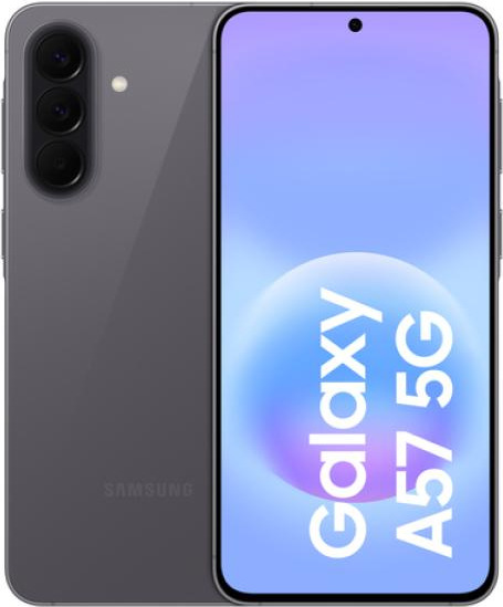 Samsung A576B-DS Galaxy A57 Dual 5G 128GB 8GB RAM EE Gray (8806099105259) - EU Spec