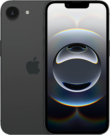 Apple iPhone 16e Dual eSIM 128GB Black (A3409) (195950051100) - EU Spec